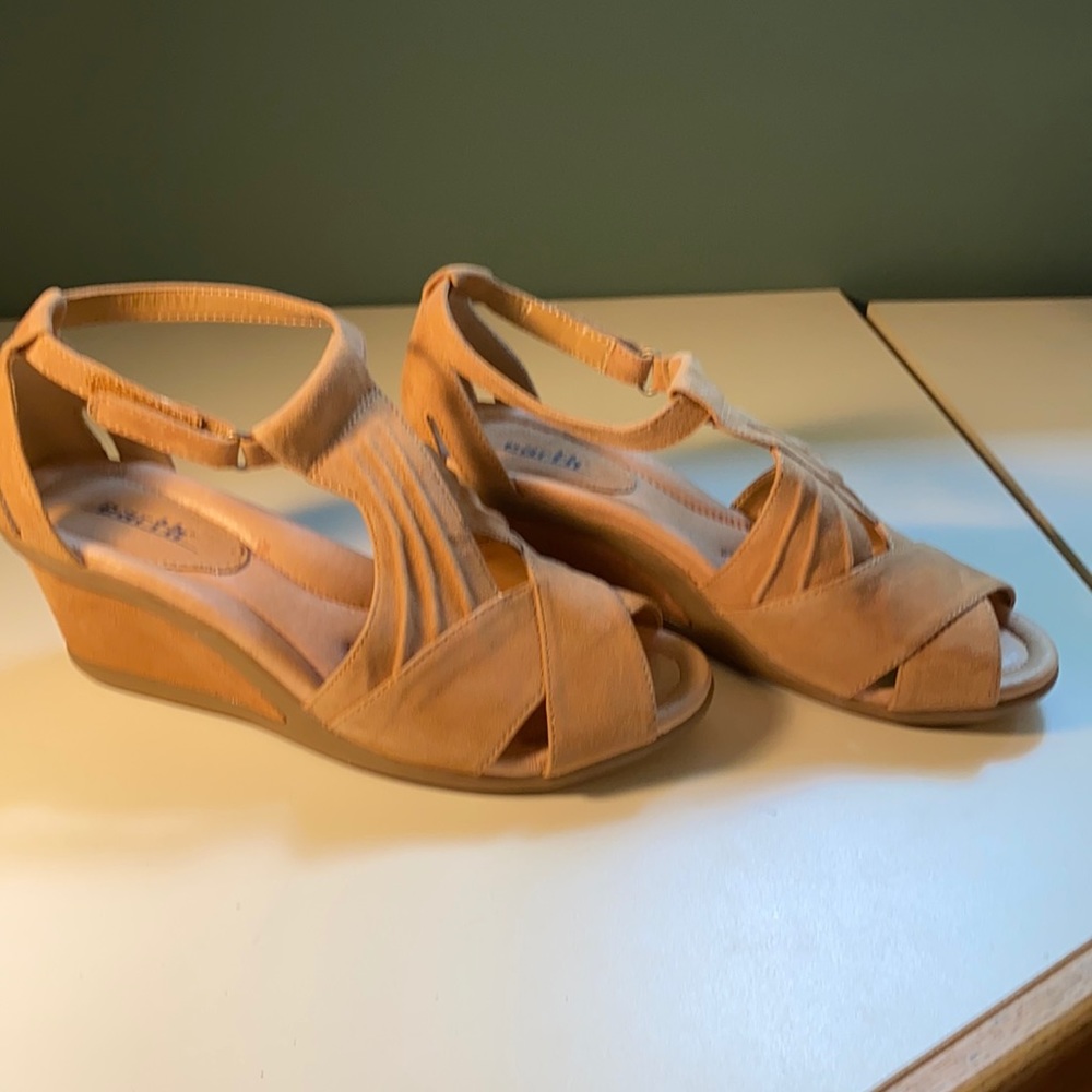 Earth brand suede sandal